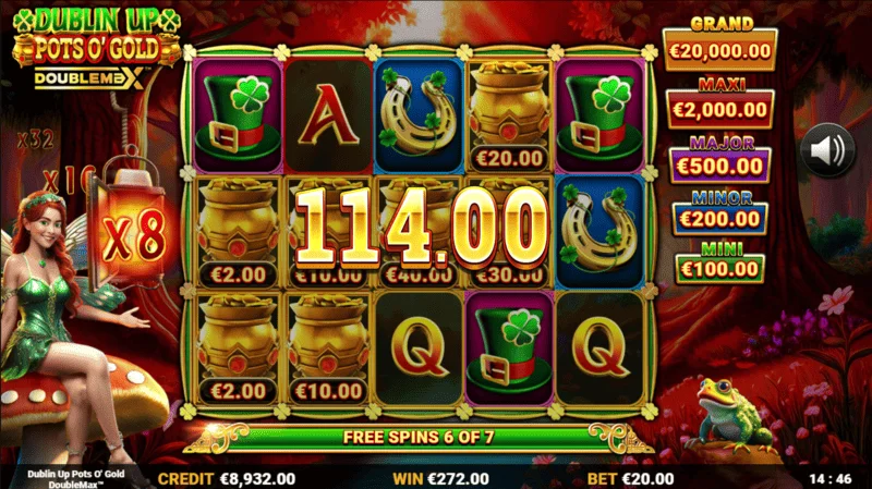 Dublin Up Pots O'Gold - bonus round